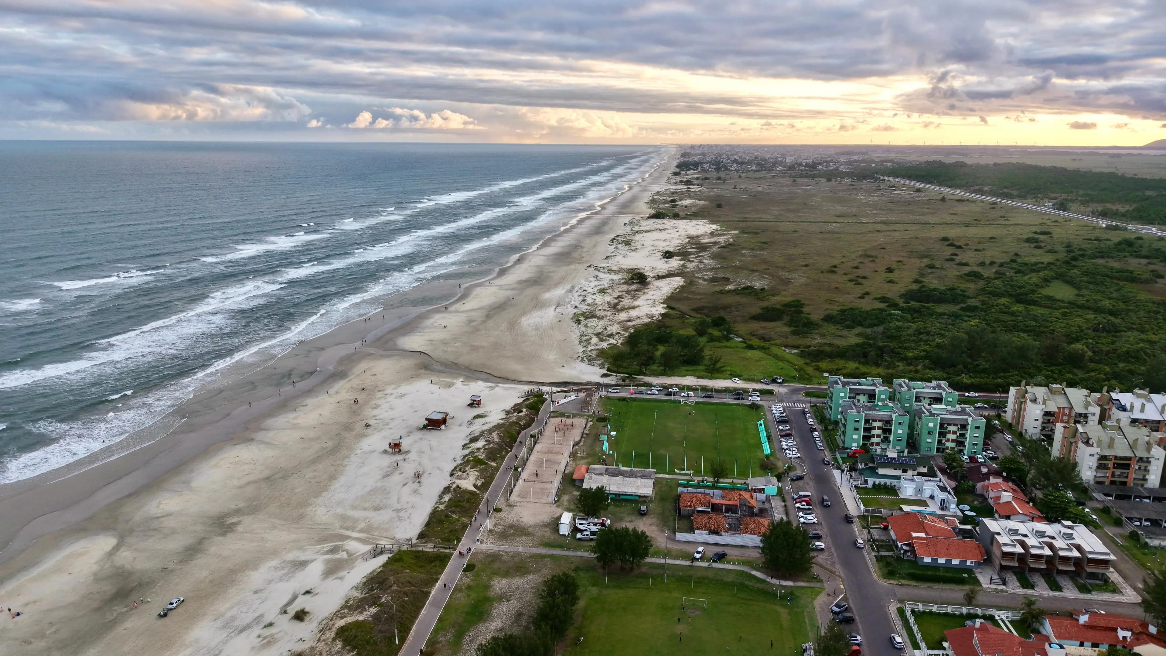 Vista aérea de Capão Novo